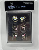 The Namie-OfynusBoom Stickers - Heart Crystals J001