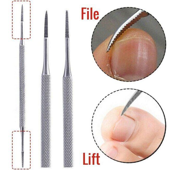 Satin Edge Ingrown Toenail 2-Way File Curved & Flat – Mk Beauty Club