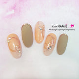 The Namie Metallic Stickers - Holo Big Wire / Gold