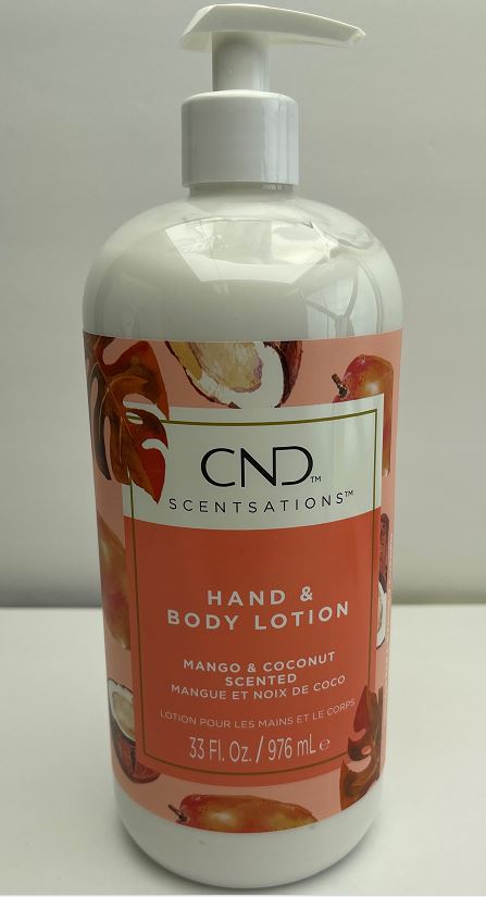 gradvist F.Kr. Allieret CND Scentsations Lotion - Mango & Coconut 33 oz. – Mk Beauty Club