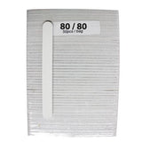 Nail Files White 50 Piece Pack - Coarse