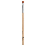 Presto, Presto Gel Brush #4 Flat Wooden Handle, Mk Beauty Club, Gel Brush