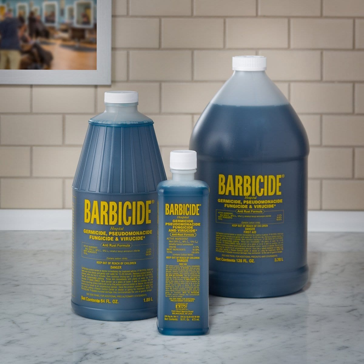 Barbecide Solution Antiseptic Solution For Manicure