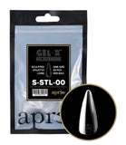 Apres Gel-X Nail Tips - Sculpted Stiletto Long - Refill Bags