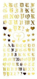 Tsumekira Britney TOKYO Nail Sticker - Chola Glamour 2 Gold