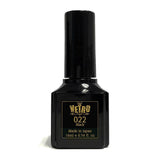 Black gel nail polish bottle Vetro # B022