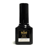 Black gel nail polish bottle Vetro # B023