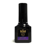 Black gel nail polish bottle Vetro # B072