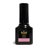 Black gel nail polish bottle Vetro # B203