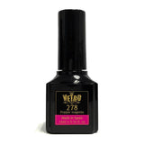 Black gel nail polish bottle Vetro # B278